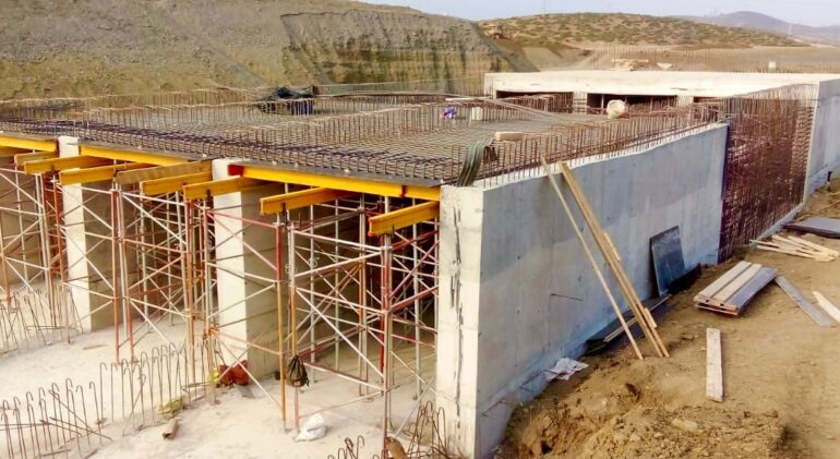 Avancement des Travaux sur le Chantier du Dalot de lOued Derdar 3